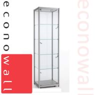 Glass Tower Showcase 500Wx1980Hx400D